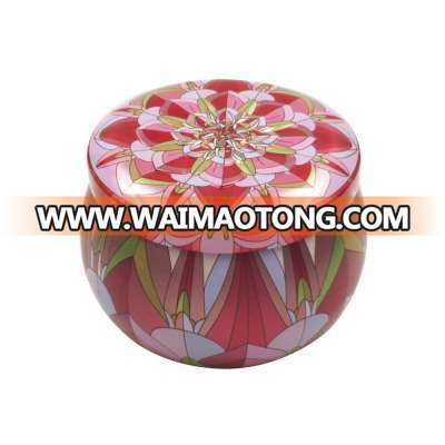 Wholesale decorate scented candle tin set for Christmas Decoration (TIN7050-1911)