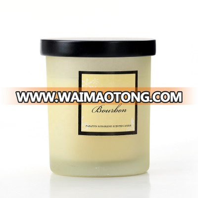 Handmade Natural Soy Wax Scented Jar Candles for Home Decoration