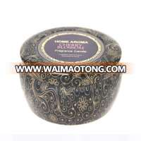 Custom Printed Candle Tins Scented Tin Candle Jar Wholesale Canld Tin