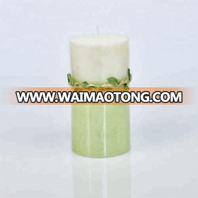 Latest Wholesale Customized Scented 100% Paraffin Wax Pillar Candles