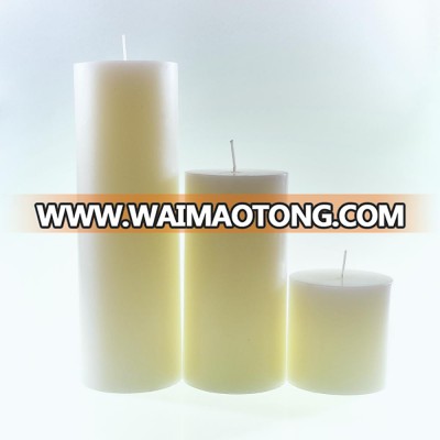 Church Candle  White Pillar Candles Assorted Sizes Wedding candles