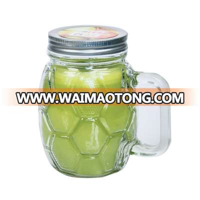 premium scented customized logo candle in glass jar